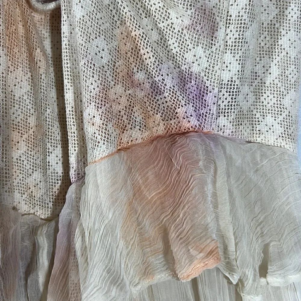 FREE PEOPLE WASHED ASHORE MAXI DRESS NWT SMALL - Picture 10 of 11